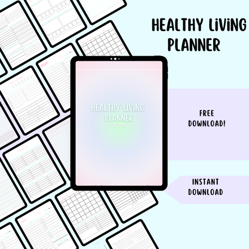 Healthy living planner 🥗