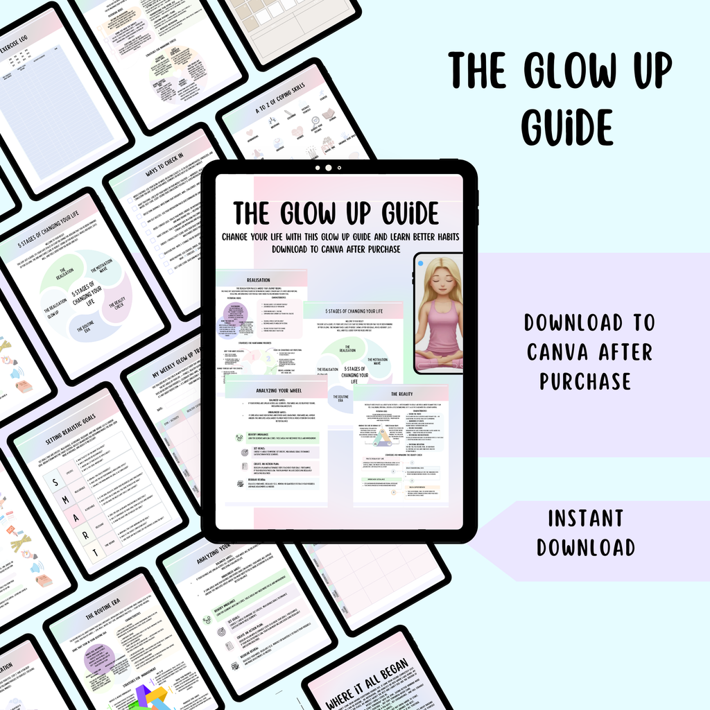 The glow up guide 💫🧖‍♀️💅