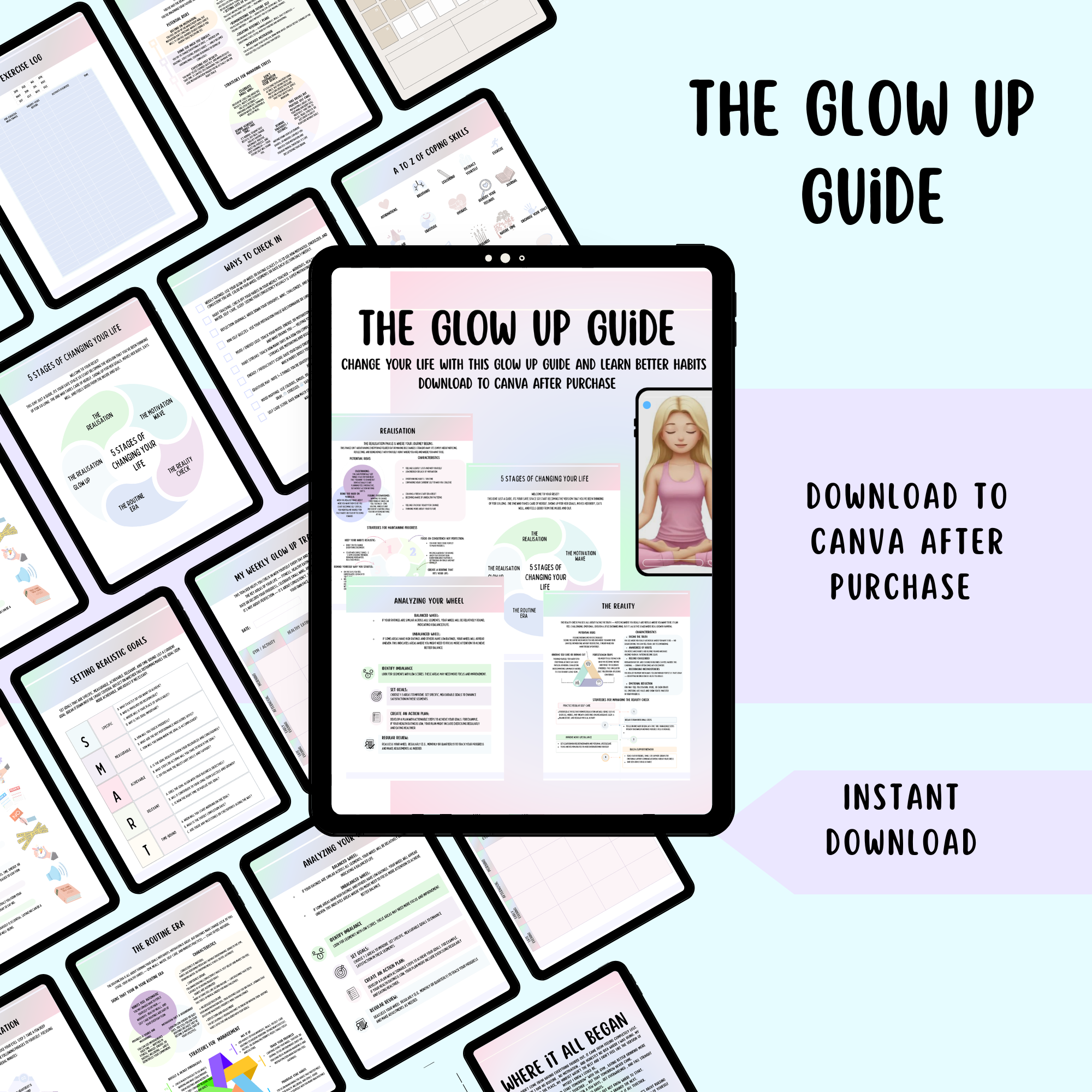The glow up guide 💫🧖‍♀️💅